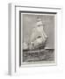 A Touch of Old Sea Life, HMS Active and HMS Volage Going Out of Portsmouth Harbour under Sail Only-Fred T. Jane-Framed Premium Giclee Print