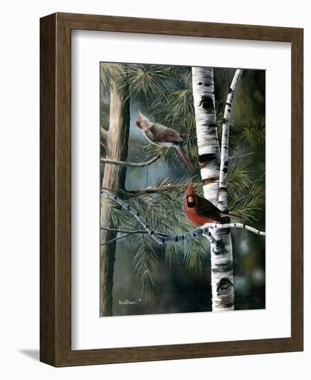 A Touch of Red-Kevin Daniel-Framed Art Print