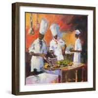 A Touch of Spice II-Jane Slivka-Framed Premium Giclee Print