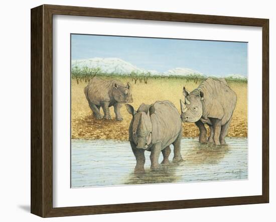 A Tough Life-Pat Scott-Framed Giclee Print