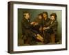 A Tough Story, 1886-John George Brown-Framed Giclee Print