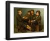 A Tough Story, 1886-John George Brown-Framed Giclee Print