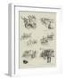 A Tour on a Tandem Tricycle-null-Framed Giclee Print