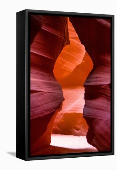 A Tour Through the Red Rock Tunnels of Antelope Canyon in Arizona-Micah Wright-Framed Stretched Canvas