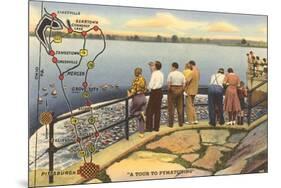 A Tour to Pymatuning, Pennsylvania-null-Mounted Art Print