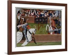 A Tournament, C1350S-null-Framed Giclee Print