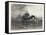 A Tow on Lake St. Clair, Canada, Nineteenth Century-null-Framed Stretched Canvas