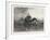 A Tow on Lake St. Clair, Canada, Nineteenth Century-null-Framed Giclee Print