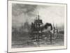 A Tow on Lake St. Clair, Canada, Nineteenth Century-null-Mounted Giclee Print