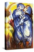 A Tower of Blue Horses, 1913-Franz Marc-Stretched Canvas