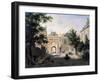 A Town in Holland, 19th Century-Bartholomeus Johannes van Hove-Framed Giclee Print