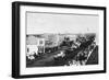 A Town Parade Scene - Jud, ND-Lantern Press-Framed Art Print