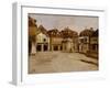 A Town Square-Fritz Thaulow-Framed Giclee Print