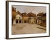 A Town Square-Fritz Thaulow-Framed Giclee Print