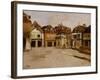 A Town Square-Fritz Thaulow-Framed Giclee Print