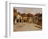 A Town Square-Fritz Thaulow-Framed Giclee Print