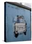 A Trabant Car Painted on a Section of the Berlin Wall Near Potsdamer Platz, Mitte, Berlin, Germany-Richard Nebesky-Stretched Canvas