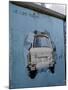 A Trabant Car Painted on a Section of the Berlin Wall Near Potsdamer Platz, Mitte, Berlin, Germany-Richard Nebesky-Mounted Photographic Print