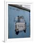 A Trabant Car Painted on a Section of the Berlin Wall Near Potsdamer Platz, Mitte, Berlin, Germany-Richard Nebesky-Framed Photographic Print