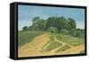 A Track across the Fields, C.1821-Wilhelm Alexander Kobell-Framed Stretched Canvas