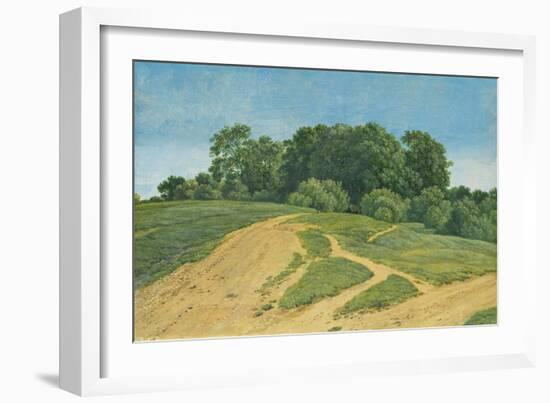 A Track across the Fields, C.1821-Wilhelm Alexander Kobell-Framed Giclee Print