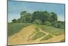 A Track across the Fields, C.1821-Wilhelm Alexander Kobell-Mounted Giclee Print