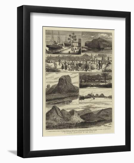 A Trading Expedition Up the Niger, I-null-Framed Giclee Print