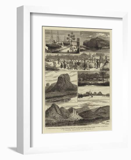 A Trading Expedition Up the Niger, I-null-Framed Giclee Print