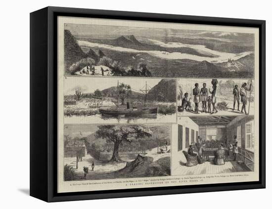 A Trading Expedition Up the River Niger, II-null-Framed Stretched Canvas