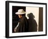 A Traditional Bolivian Woman in the City of Potosi-Alex Saberi-Framed Photographic Print