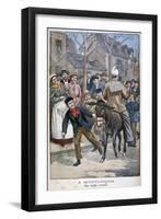 A Traditional Custom, Montluçon, France, 1900-null-Framed Giclee Print