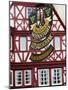 A Traditional Sign for a Wine Tavern or Bar in Bernkastel-Kues, Germany-Miva Stock-Mounted Photographic Print