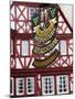 A Traditional Sign for a Wine Tavern or Bar in Bernkastel-Kues, Germany-Miva Stock-Mounted Photographic Print