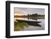 A Traditional Wooden Boat on the River Loire, Indre-Et-Loire, France, Europe-Julian Elliott-Framed Photographic Print