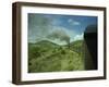 A Train is Seen Approaching Osier, Colorado, August 7, 2005-Deborah M. Baker-Framed Photographic Print