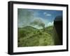 A Train is Seen Approaching Osier, Colorado, August 7, 2005-Deborah M. Baker-Framed Photographic Print