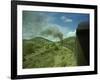 A Train is Seen Approaching Osier, Colorado, August 7, 2005-Deborah M. Baker-Framed Photographic Print