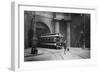 A Tram Running Beneath Kingsway, Aldwych and Somerset House, London, 1926-1927-null-Framed Giclee Print