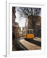 A Tramway in Alfama District, Lisbon-Mauricio Abreu-Framed Photographic Print