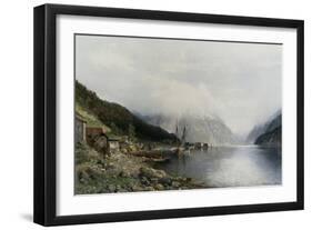 A Tranquil Day, 1888-Anders Monsen Askevold-Framed Giclee Print
