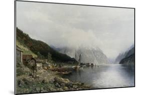 A Tranquil Day, 1888-Anders Monsen Askevold-Mounted Giclee Print