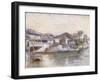 A Tranquil Water-Way-Mortimer Ludington Menpes-Framed Giclee Print