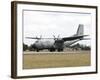 A Transall C-16R of the French Air Force-Stocktrek Images-Framed Photographic Print