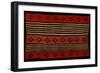 A Transitional Navajo Woman's Blanket-null-Framed Giclee Print