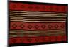 A Transitional Navajo Woman's Blanket-null-Mounted Giclee Print
