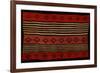 A Transitional Navajo Woman's Blanket-null-Framed Giclee Print