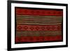 A Transitional Navajo Woman's Blanket-null-Framed Giclee Print