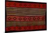 A Transitional Navajo Woman's Blanket-null-Mounted Giclee Print