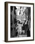 A Trastevere Alley with Hanged Laundry-null-Framed Photographic Print