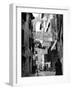 A Trastevere Alley with Hanged Laundry-null-Framed Photographic Print